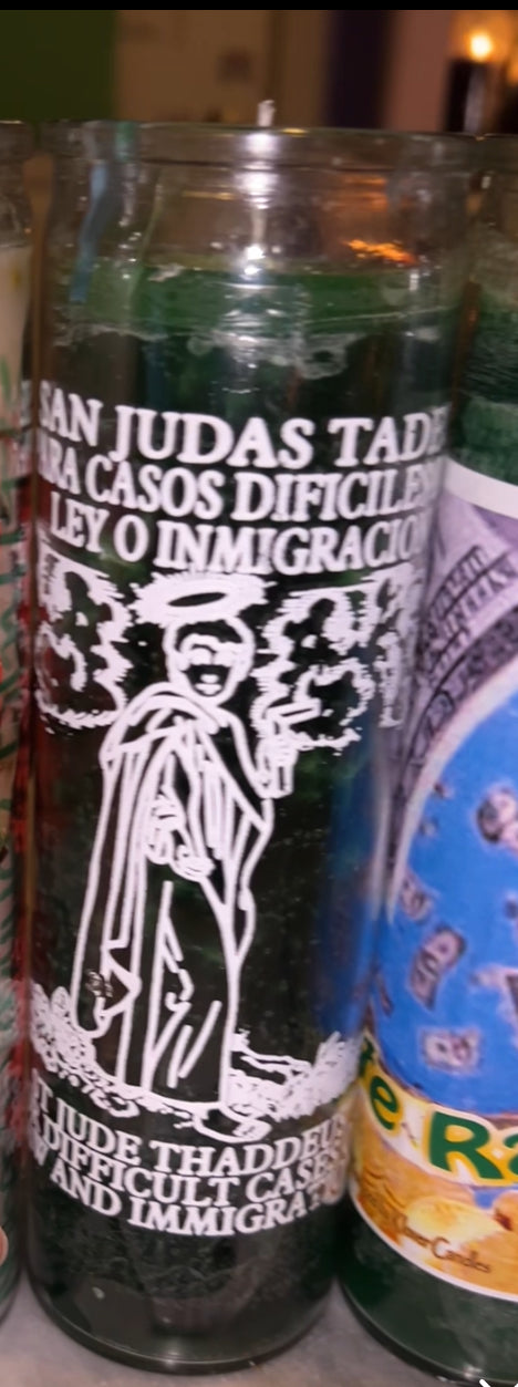 Vela de San juditas immigration