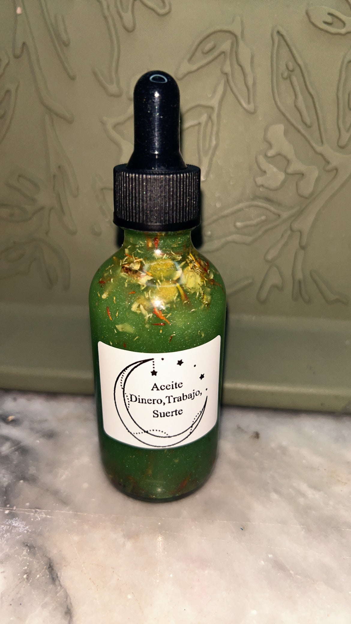 Aceite Dinero,Trabajo,Suerte